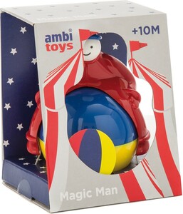 Ambi Toys Balle avec clown se balançant (Magic Man) 5011979573193