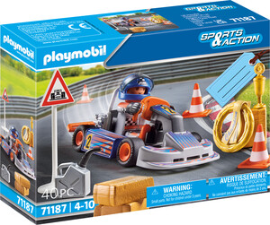 Playmobil Playmobil 71187 Set cadeau Pilote de kart 4008789711878