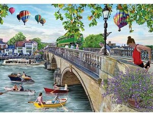 Falcon de luxe Casse-tête 500 De l'autre côté de la rivière - Daniela Pirola 8710126112878