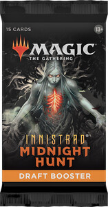 Wizards of the Coast MTG Innistrad Midnight Hunt draft booster 630509986446