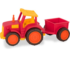 Battat battat - wonder wheels tracteur et remorqueprochain arrivage: octobre 2025 062243346680