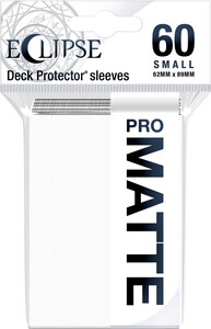 Ultra PRO Protecteurs de cartes Eclipse PRO Matte Small (Japanese) Blanc arctique 60ct 074427156367