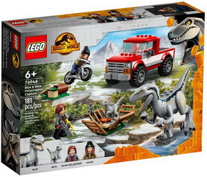 LEGO LEGO 76946 La capture des Vélociraptors Blue et Alpha 673419340410
