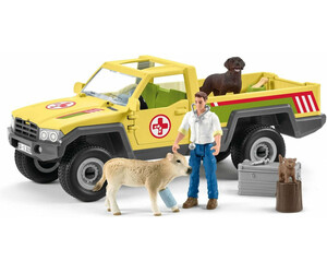 Schleich Schleich 42503 Visite du vétérinaire à la ferme 4059433047706