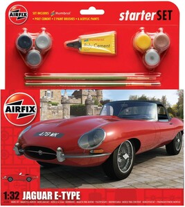 Airfix Modèle à coller voiture Jaguar E-Type 1/32 5014429552007