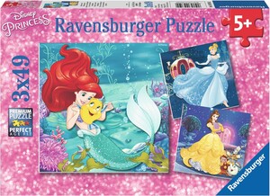 Ravensburger Casse-tête 49x3 Disney Princesses 4005556093502
