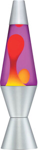 LAVA LITE LAVA Lamp 14.5" cire jaune / liquide pourpre 047162021252