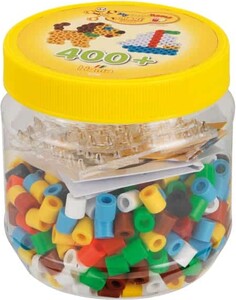 Hama Hama Maxi 400 perles et plaques en pot - jaune 028178087906