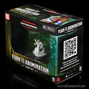 NECA/WizKids LLC Dnd unpainted - paint night kit yuan-ti abomination 634482905692