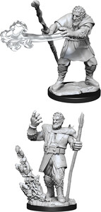 NECA/WizKids LLC Dnd unpainted minis wv11 male firbolg druid 634482900130