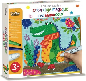 Créa Lign' Coloriage magique facile les Animocolo 3760119713662