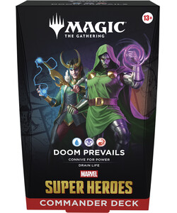 Wizards of the Coast MTG Marvel super heroes - commander deck Doom Prevails MTG