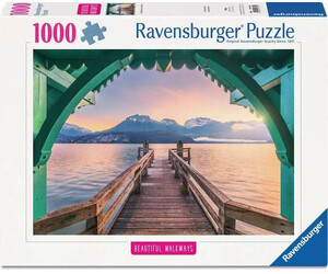 Ravensburger casse-tête Casse-tête 1000 Passerelle lac Annecy 4005555017622