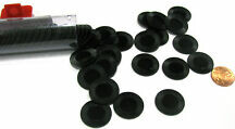 Chessex Mini Poker chips noir 7/8" empillable tube 50 018183133781