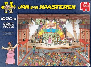 Jumbo Casse-tête 1000 Jan Van Haasteren - Concours de chant 8710126200254