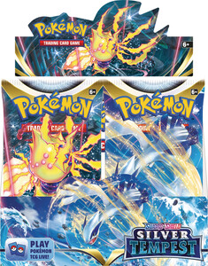 nintendo Pokemon Sword & Shield Silver Tempest Booster Box 820650860911