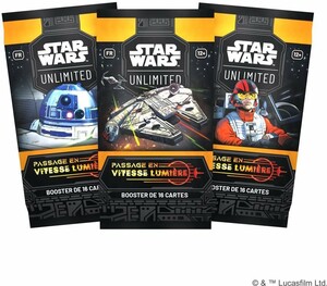 Fantasy Flight Games Star Wars: Unlimited: Passage en vitesse lumière - Booster (unité) (fr) 841333130053