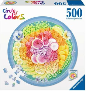 Ravensburger Casse-tête 500 Cercle de couleurs - Bol poké 4005556173518
