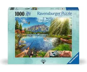 Ravensburger Casse-tête 1000 Life at the Lake 4005555008774