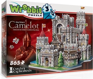 Wrebbit Casse-tête 3D Camelot château du roi Arthur (865pcs) 665541020162