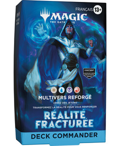 Wizards of the Coast Mtg Reality Fracture - commander deck (francais) 5010996424099