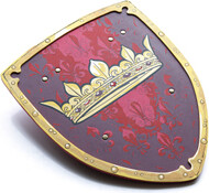 Liontouch Costume chevalier couronne bouclier rouge en mousse EVA Liontouch 15003 5707307150036