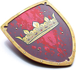 Liontouch Costume chevalier couronne bouclier rouge en mousse EVA Liontouch 15003 5707307150036