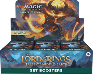 Wizards of the Coast MTG Lord of the Rings Tales of Middle-Earth Set Booster Box 195166205007