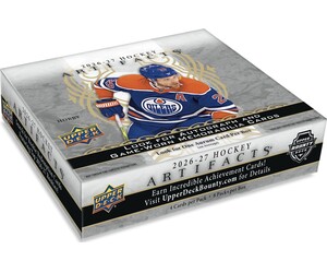 Upper Deck Upper Deck Artifacts Hockey 26/27 Hobby Booster Box (4/8/20) 053334305884
