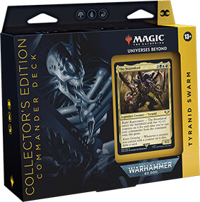 Wizards of the Coast MTG Warhammer 40K Collector Tyranid Swarm Commander Deck 