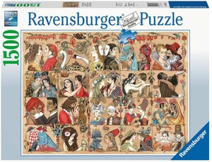 Ravensburger casse-tete Casse-tête 1500 L’amour à travers le temps 4005556169733