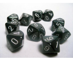 Chessex Dés 10d10 borealis fumee (10 x d10) 601982024055