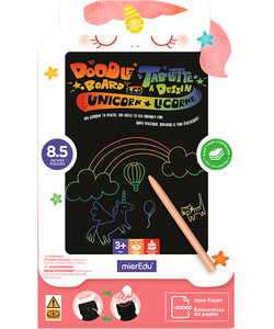 MierEdu - Tablette de dessin LCD - Licorne 8.5" 9352801007742