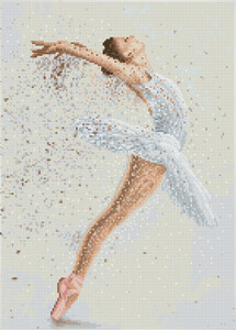 Diamond Dotz Broderie diamant Square - La danseuse classique (Diamond Painting, peinture diamant) 4895225926251