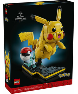 LEGO LEGO 72152 Pikachu and Poké Ball 673419424929