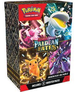 nintendo Pokemon Scarlet & Violet Paldean Fates - Booster Bundle 820650856174