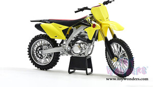 New-Ray Toys Motocross Suzuki 1:12 Jaune 093577576436