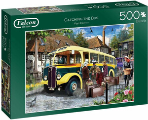 Falcon de luxe Casse-tête 500 pcs, Catching the Bus 8710126112601