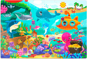 B. Brand B.Toys - Casse-tête de plancher géant 48 pièces - Sous la mer 062243467392