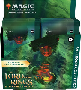 Wizards of the Coast MTG Lord of the Rings Tales of Middle-Earth Collector Booster Box 195166205038