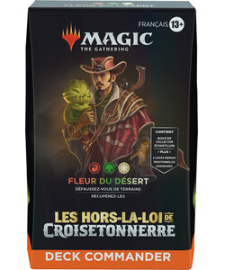 Wizards of the Coast MTG Outlaws of Thunder Junction - Commander Deck - Desert Bloom (francais) MTG