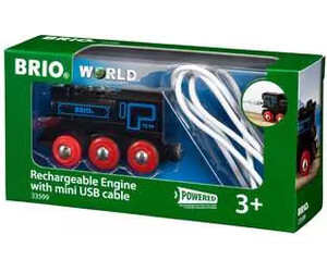 Brio Train Brio Train en bois Locomotive Rechargeable 33599 7312350335996