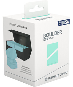 ultimate guard Ultimate Guard Deck Box Boulder 100+ pastel solid mint green 4056133034043