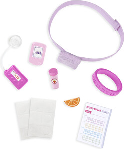 Poupées Our Generation Mini accessoires Retro OG - Ensemble médical "Sweet Treatment" 062243443709