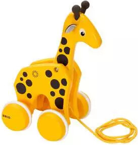 BRIO Brio Jouet Girafe à tirer 30200 7312350302004
