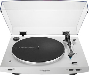 Audio Technica Table Tournante AT-LP3XBT Blanche automatique Belt-Drive (Bluetooth & Analog) 4961310156770