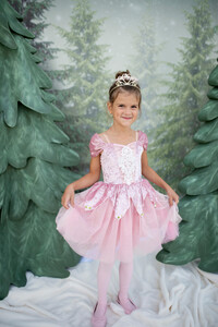 Creative Education Costume Robe de ballerine rose, grandeur 3-4 ans 771877309236