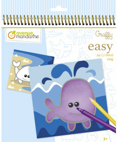 Avenue Mandarine Avenue Mandarine - Graffy Easy "Animaux Marins" 3609510521301