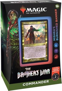 Wizards of the Coast MTG The Brothers' War Mishra's Burnished Banner Commander Deck 