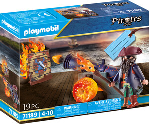 Playmobil Playmobil 71189 Set cadeau Pirate et canon de feu 4008789711892